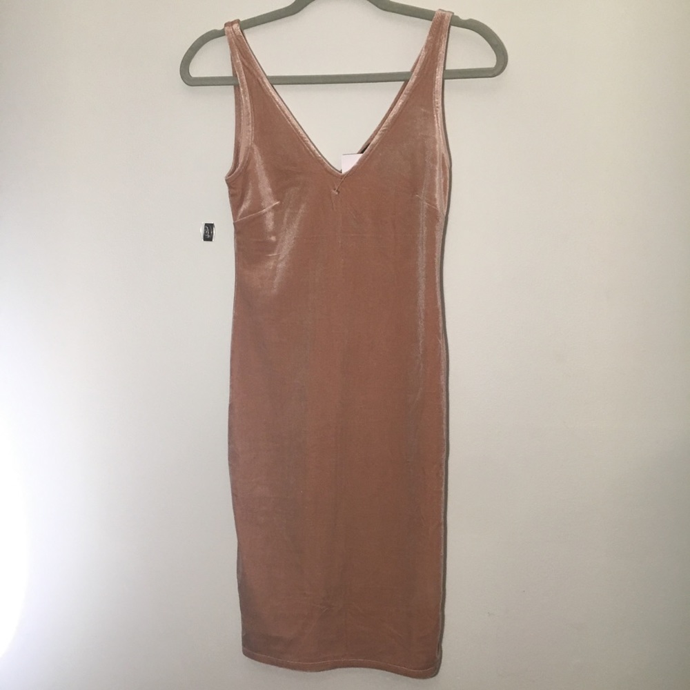 Velvet Bodycon Dress